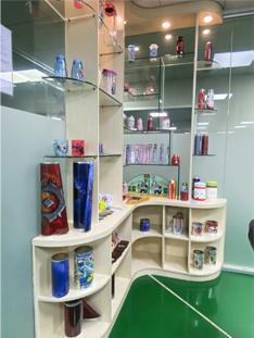 Finished product display
